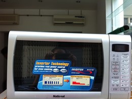 Lò viba microwave cũ inverter tiết kiệm điện